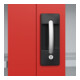 C+P Armoire à charges lourdes Acurado Pro 1950 x 1200 x 500 mm 7035/3020