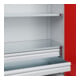 C+P Armoire à charges lourdes Acurado Pro 1950 x 1200 x 500 mm 7035/3020
