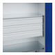 C+P Armoire à charges lourdes Acurado Pro 1950 x 1200 x 500 mm 7035/5010