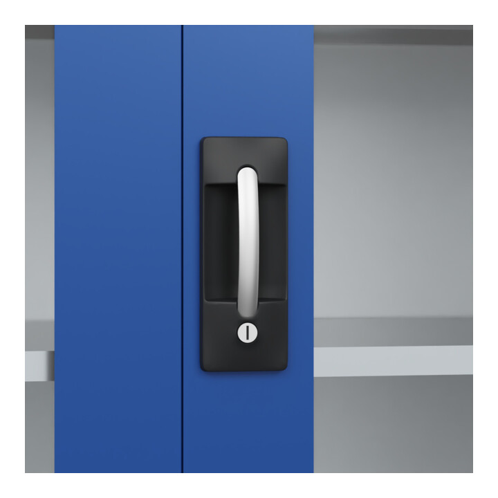 C+P Armoire à charges lourdes Acurado Pro 1950 × 1200 × 500 mm 7035/5010