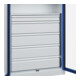 C+P Armoire à charges lourdes Acurado Pro 1950 × 1200 × 500 mm 7035/5010