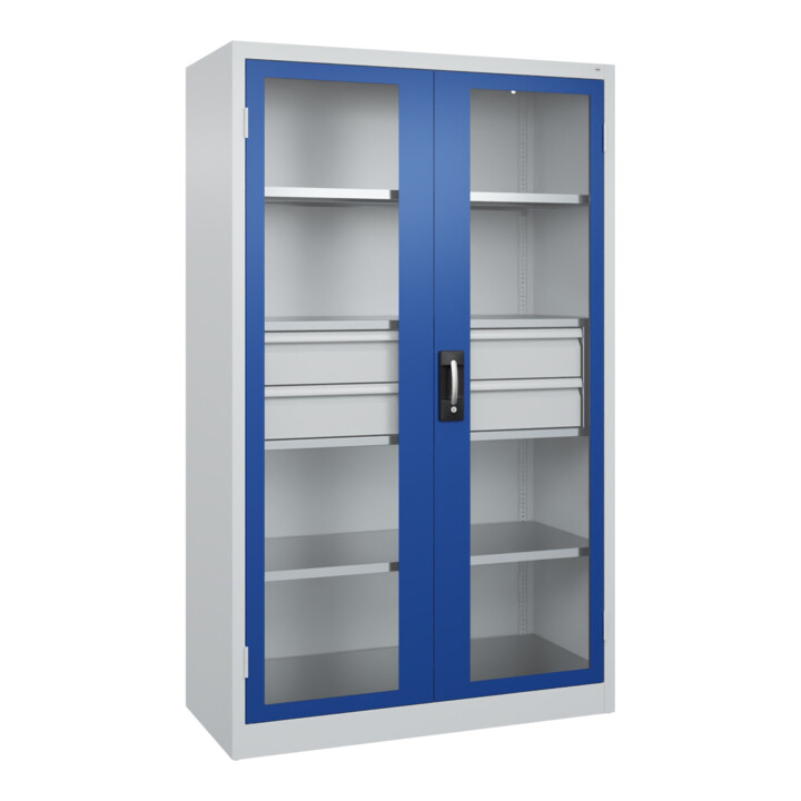 C+P Armoire à charges lourdes Acurado Pro 1950 × 1200 × 500 mm 7035/5010
