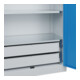 C+P Armoire à charges lourdes Acurado Pro 1950 x 1200 x 500 mm 7035/5012