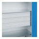 C+P Armoire à charges lourdes Acurado Pro 1950 x 1200 x 500 mm 7035/5012
