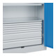 C+P Armoire à charges lourdes Acurado Pro 1950 x 1200 x 500 mm 7035/5012