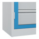 C+P Armoire à charges lourdes Acurado Pro 1950 x 1200 x 500 mm 7035/5012