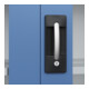 C+P Armoire à charges lourdes Acurado Pro 1950 x 1200 x 500 mm 7035/5023
