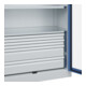 C+P Armoire à charges lourdes Acurado Pro 1950 x 1200 x 500 mm 7035/5023