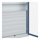 C+P Armoire à charges lourdes Acurado Pro 1950 x 1200 x 500 mm 7035/5023
