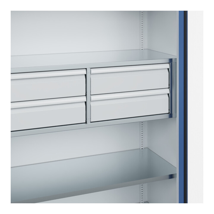 C+P Armoire à charges lourdes Acurado Pro 1950 x 1200 x 500 mm 7035/5023