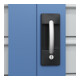 C+P Armoire à charges lourdes Acurado Pro 1950 x 1200 x 500 mm 7035/5023