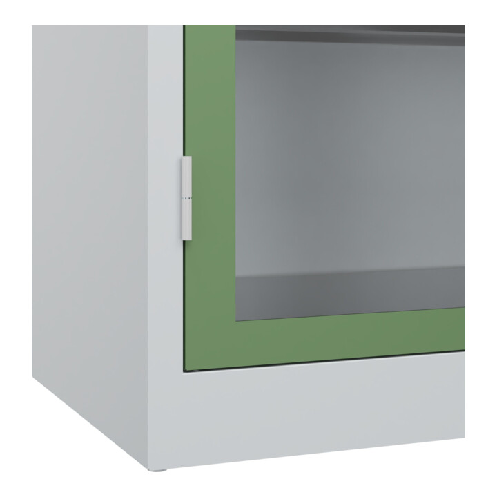 C+P Armoire à charges lourdes Acurado Pro 1950 x 1200 x 500 mm 7035/6011
