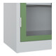C+P Armoire à charges lourdes Acurado Pro 1950 x 1200 x 500 mm 7035/6011