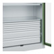 C+P Armoire à charges lourdes Acurado Pro 1950 x 1200 x 500 mm 7035/6011