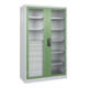 C+P Armoire à charges lourdes Acurado Pro 1950 x 1200 x 500 mm 7035/6011