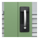 C+P Armoire à charges lourdes Acurado Pro 1950 x 1200 x 500 mm 7035/6011