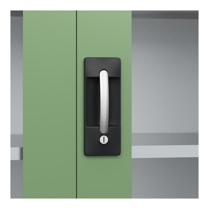 C+P Armoire à charges lourdes Acurado Pro 1950 x 1200 x 500 mm 7035/6011