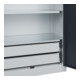 C+P Armoire à charges lourdes Acurado Pro 1950 x 1200 x 500 mm 7035/7016