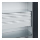 C+P Armoire à charges lourdes Acurado Pro 1950 x 1200 x 500 mm 7035/7016