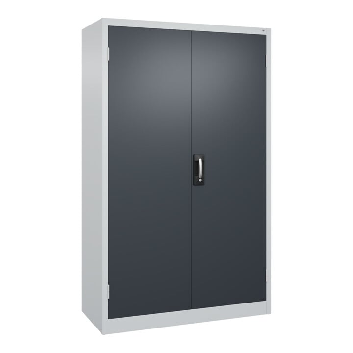 C+P Armoire à charges lourdes Acurado Pro 1950 x 1200 x 500 mm 7035/7016