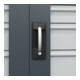 C+P Armoire à charges lourdes Acurado Pro 1950 x 1200 x 500 mm 7035/7016