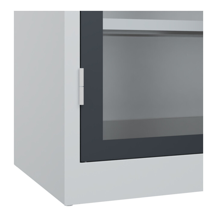 C+P Armoire à charges lourdes Acurado Pro 1950 x 1200 x 500 mm 7035/7016
