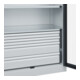 C+P Armoire à charges lourdes Acurado Pro 1950 x 1200 x 500 mm 7035/7016