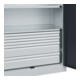 C+P Armoire à charges lourdes Acurado Pro 1950 x 1200 x 500 mm 7035/7016