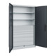 C+P Armoire à charges lourdes Acurado Pro 1950 x 1200 x 500 mm 7035/7016