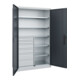 C+P Armoire à charges lourdes Acurado Pro 1950 x 1200 x 500 mm 7035/7016
