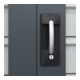 C+P Armoire à charges lourdes Acurado Pro 1950 x 1200 x 500 mm 7035/7016