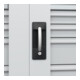 C+P Armoire à charges lourdes Acurado Pro 1950 × 1200 × 500 mm 7035/7035
