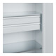 C+P Armoire à charges lourdes Acurado Pro 1950 × 1200 × 500 mm 7035/7035