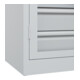 C+P Armoire à charges lourdes Acurado Pro 1950 × 1200 × 500 mm 7035/7035