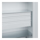C+P Armoire à charges lourdes Acurado Pro 1950 × 1200 × 500 mm 7035/7035