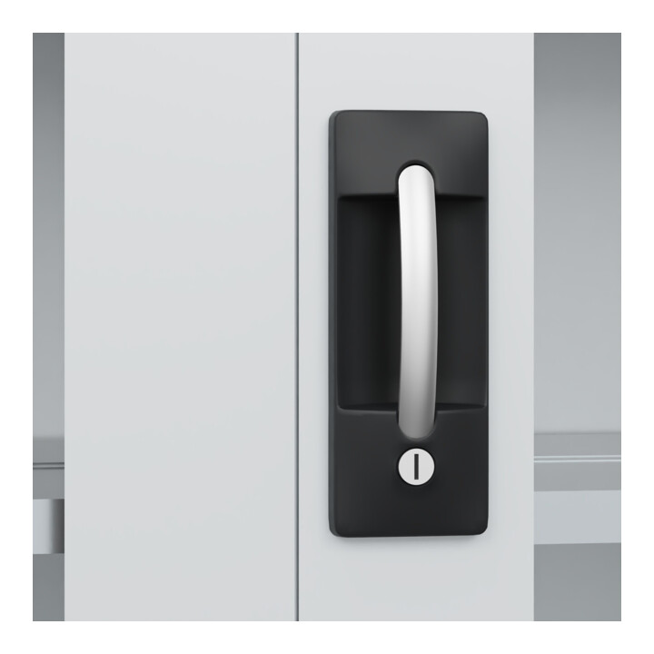 C+P Armoire à charges lourdes Acurado Pro 1950 x 1200 x 500 mm 7035/7035