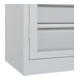 C+P Armoire à charges lourdes Acurado Pro 1950 x 1200 x 500 mm 7035/7035