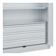 C+P Armoire à charges lourdes Acurado Pro 1950 x 1200 x 500 mm 7035/7035