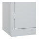 C+P Armoire à charges lourdes Acurado Pro 1950 x 1200 x 500 mm 7035/7035