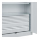 C+P Armoire à charges lourdes Acurado Pro 1950 × 1200 × 500 mm 7035/7035
