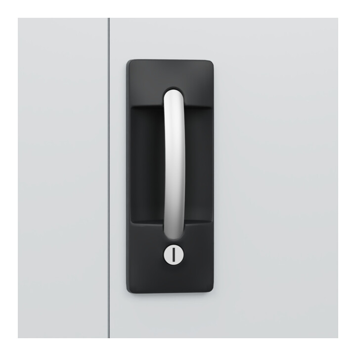C+P Armoire à charges lourdes Acurado Pro 1950 × 1200 × 500 mm 7035/7035