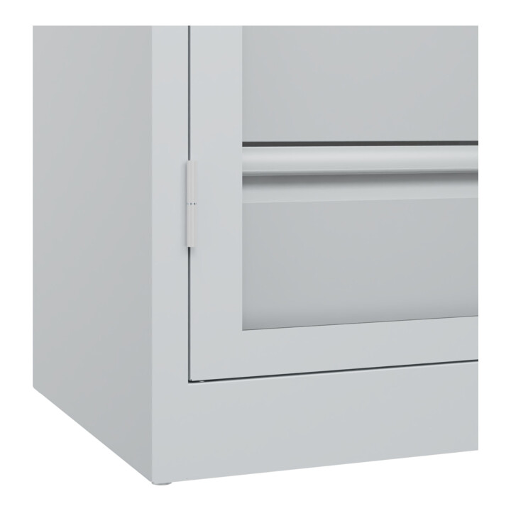 C+P Armoire à charges lourdes Acurado Pro 1950 × 1200 × 500 mm 7035/7035