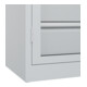 C+P Armoire à charges lourdes Acurado Pro 1950 × 1200 × 500 mm 7035/7035