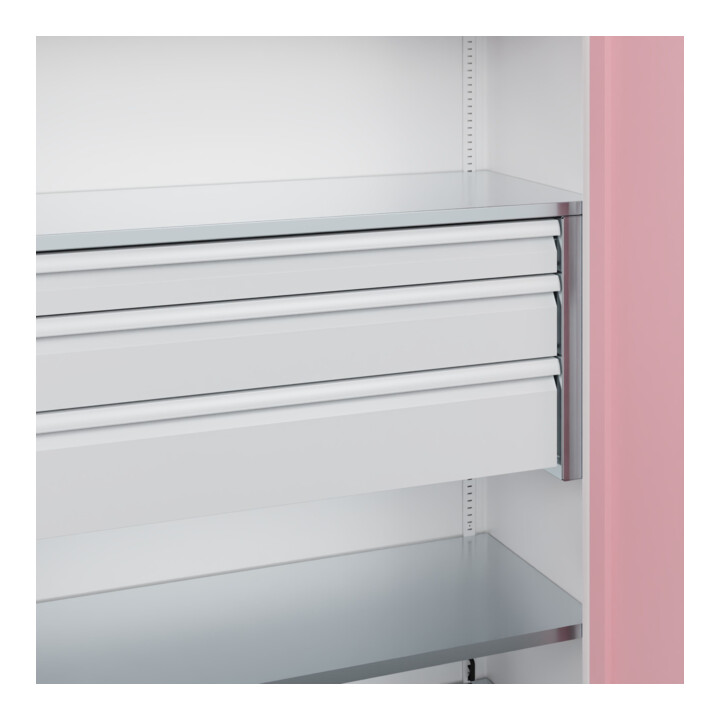 C+P Armoire à charges lourdes Acurado Pro 1950 × 1200 × 500 mm 9016/3015