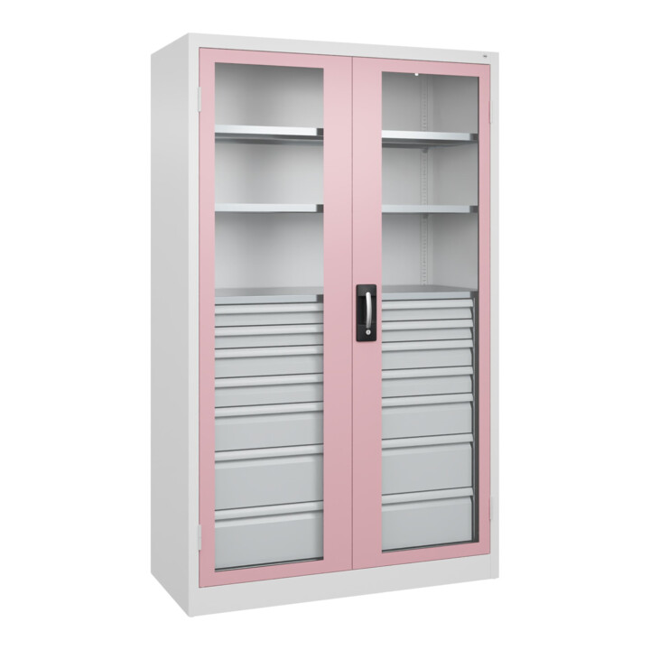 C+P Armoire à charges lourdes Acurado Pro 1950 × 1200 × 500 mm 9016/3015