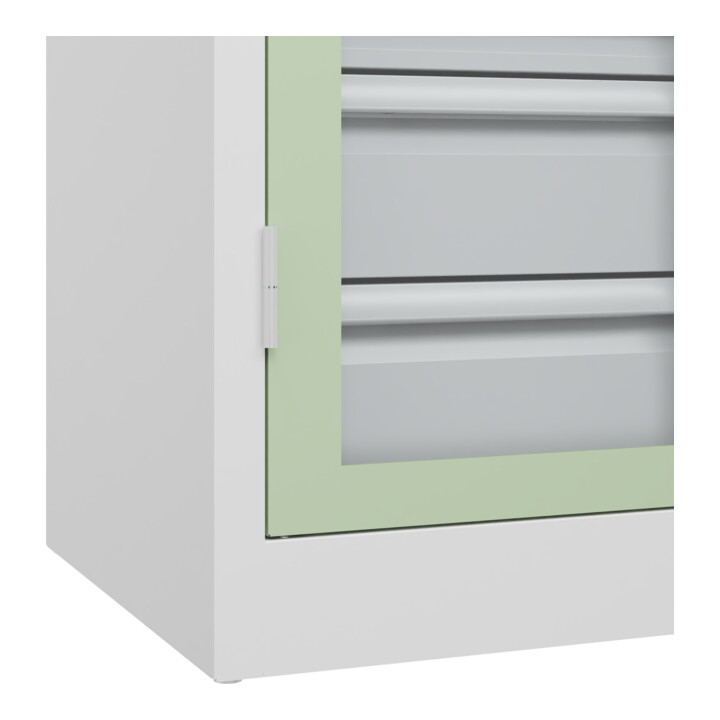 C+P Armoire à charges lourdes Acurado Pro 1950 x 1200 x 500 mm 9016/6019