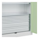 C+P Armoire à charges lourdes Acurado Pro 1950 x 1200 x 500 mm 9016/6019