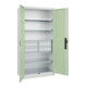 C+P Armoire à charges lourdes Acurado Pro 1950 x 1200 x 500 mm 9016/6019