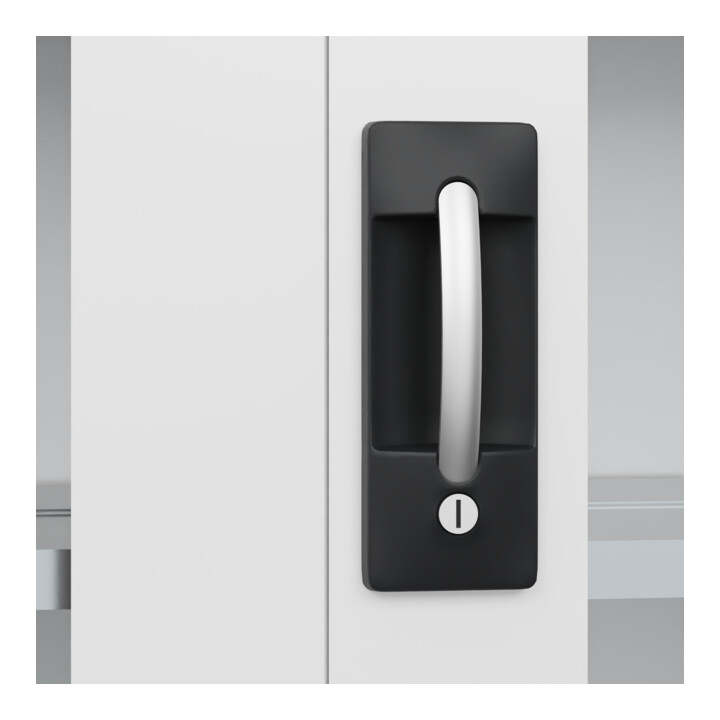C+P Armoire à charges lourdes Acurado Pro 1950 x 1200 x 500 mm 9016/9016