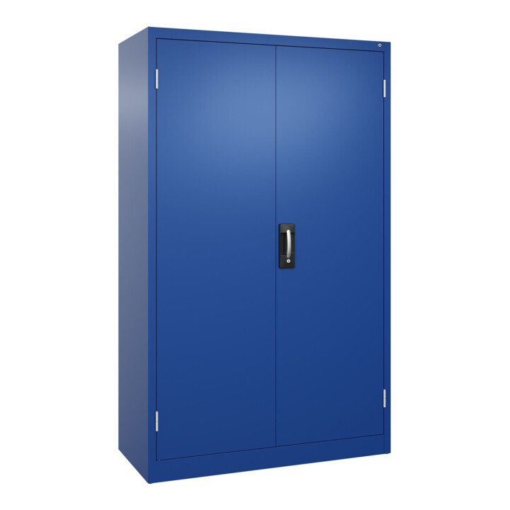 C+P Armoire à charges lourdes Acurado Pro 1950 × 1200 × 500 mm bleu